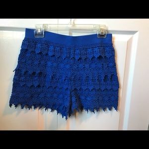 Express Crochet Shorts